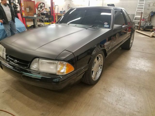 1991 Black Ford Mustang Coupe