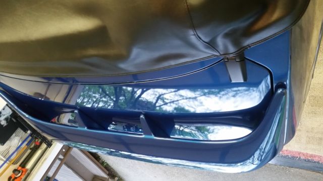 1991 Blue Ford Mustang Convertible