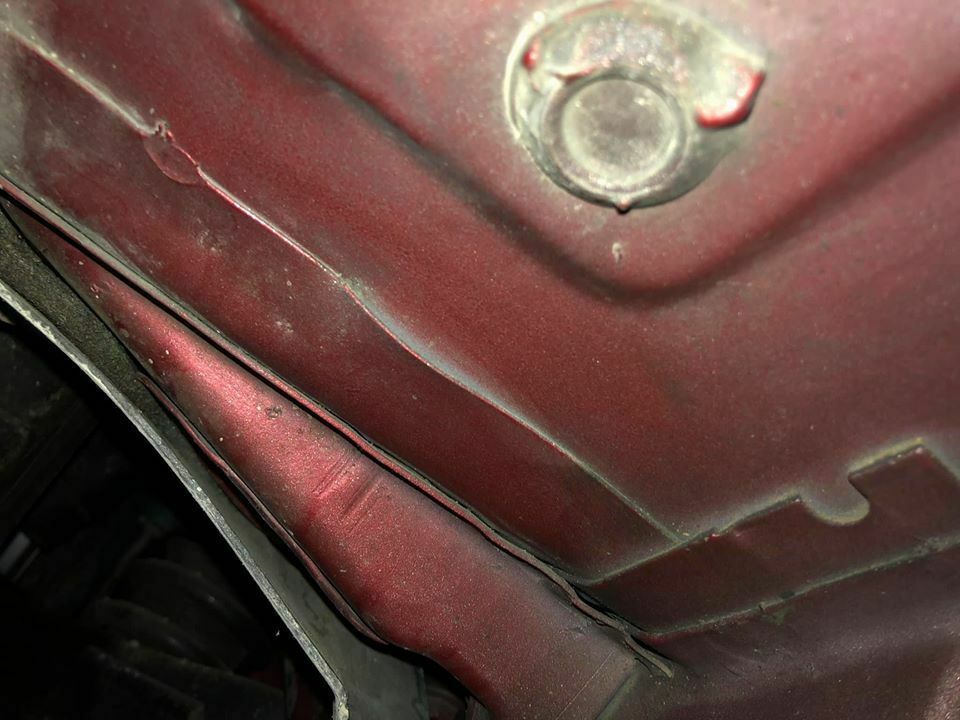 1991 Red Ford Mustang