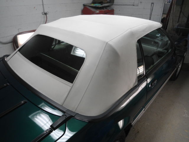 1991 Green Ford Mustang Convertible