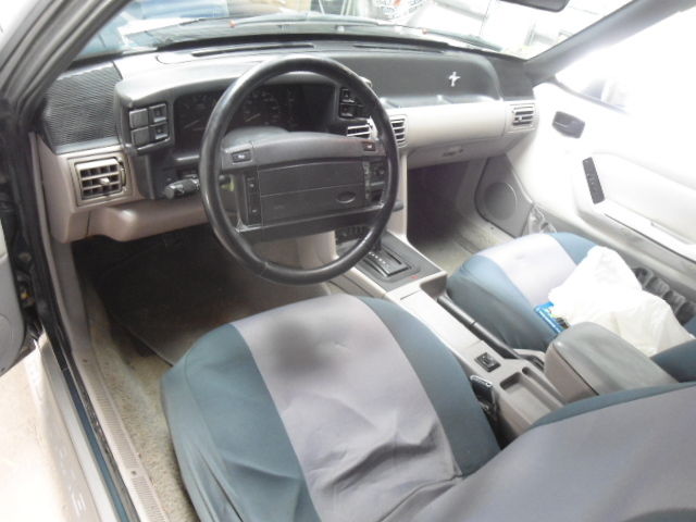 1991 Green Ford Mustang Convertible