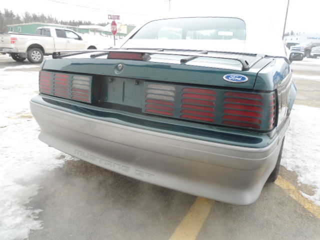 1991 Green Ford Mustang Convertible