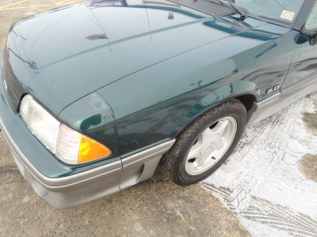 1991 Green Ford Mustang Convertible