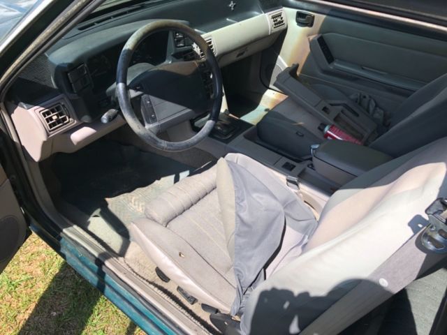 1991 Green Ford Mustang Coupe