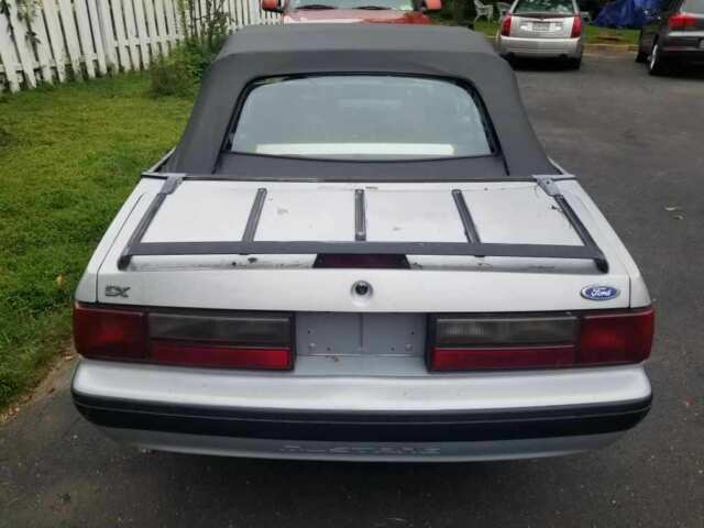 1991 Gray Ford Mustang Convertible