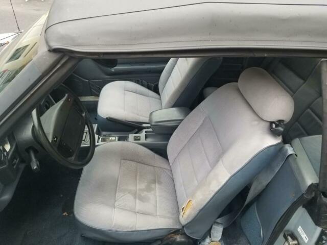 1991 Gray Ford Mustang Convertible