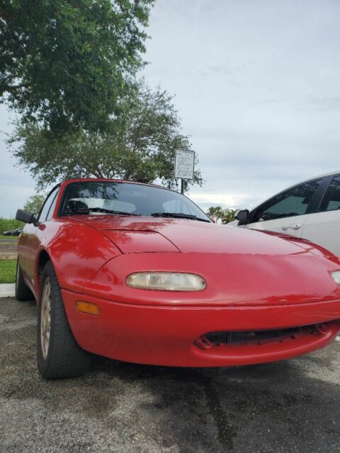 1991 Red Mazda MX-5 Miata Coupe
