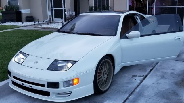 1991 White Nissan 300ZX 2+2