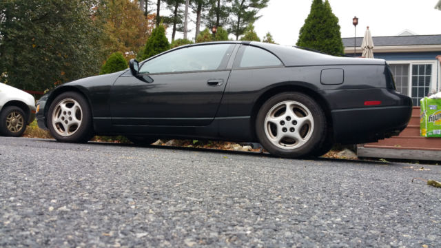 1991 Black Nissan 300ZX Hatchback