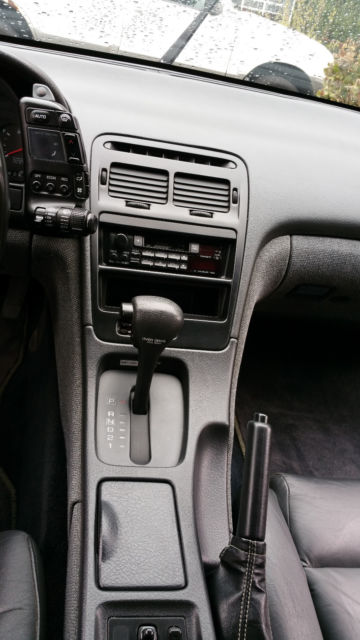 1991 Black Nissan 300ZX Hatchback