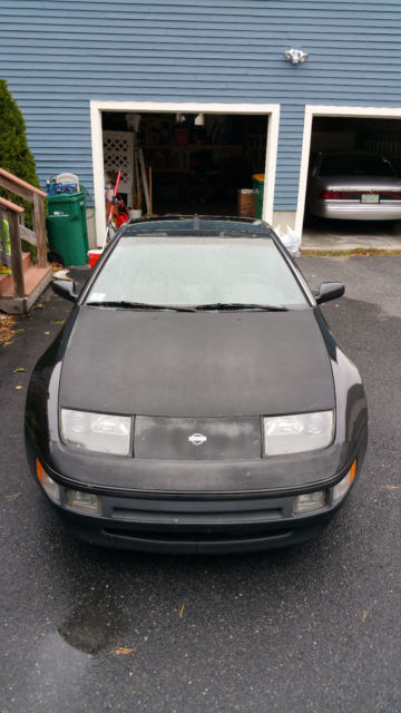 1991 Black Nissan 300ZX Hatchback
