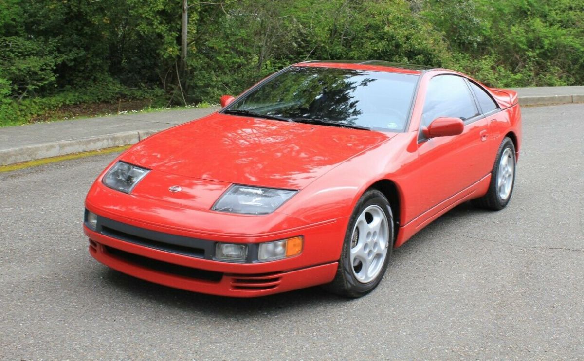 1991 Red Nissan 300ZX Coupe