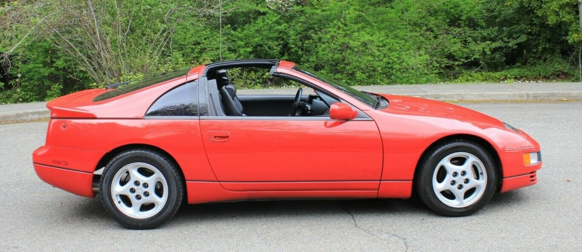 1991 Red Nissan 300ZX Coupe