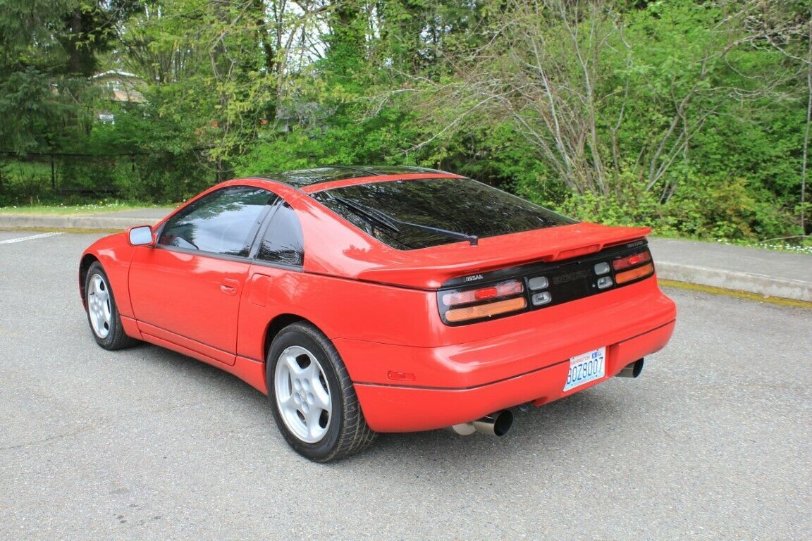 1991 Red Nissan 300ZX Coupe