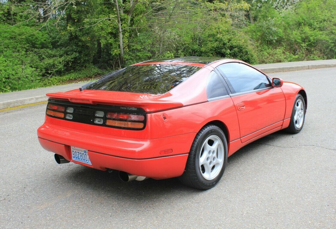 1991 Red Nissan 300ZX Coupe