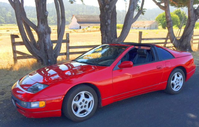 1991 Red Nissan 300ZX Coupe
