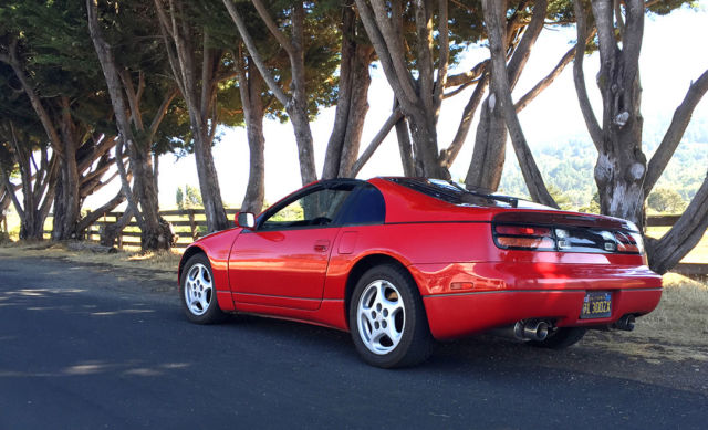 1991 Red Nissan 300ZX Coupe
