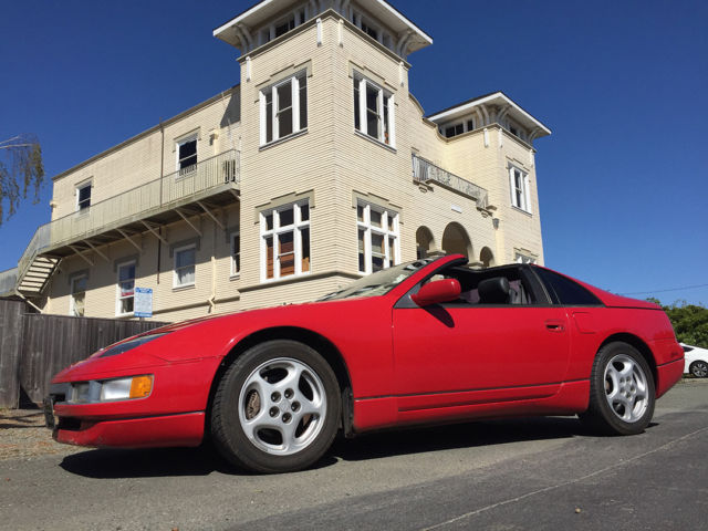 1991 Red Nissan 300ZX Coupe