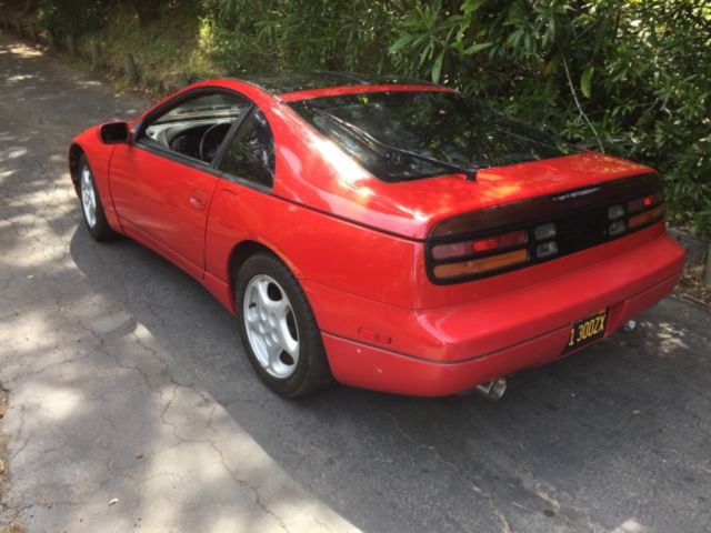 1991 Red Nissan 300ZX Coupe