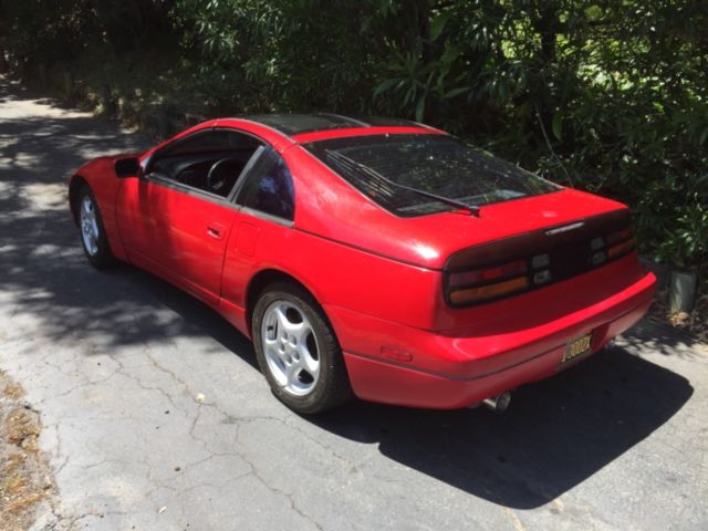 1991 Red Nissan 300ZX Coupe