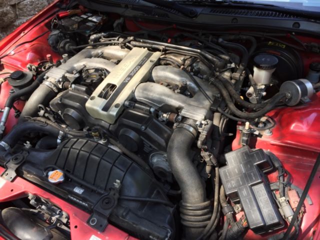 1991 Red Nissan 300ZX Coupe