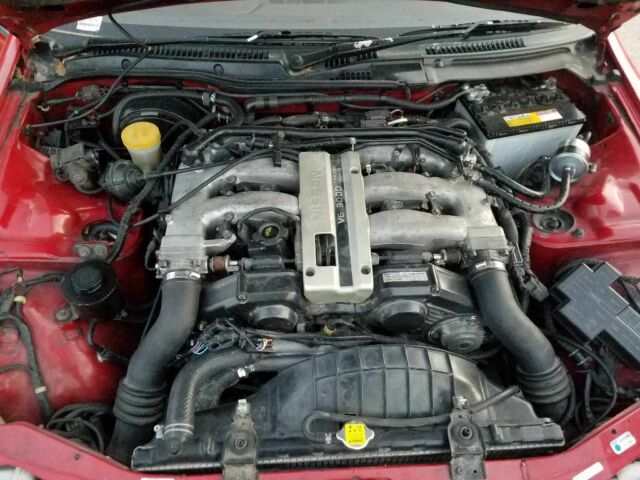 1991 Red Nissan 300ZX Coupe