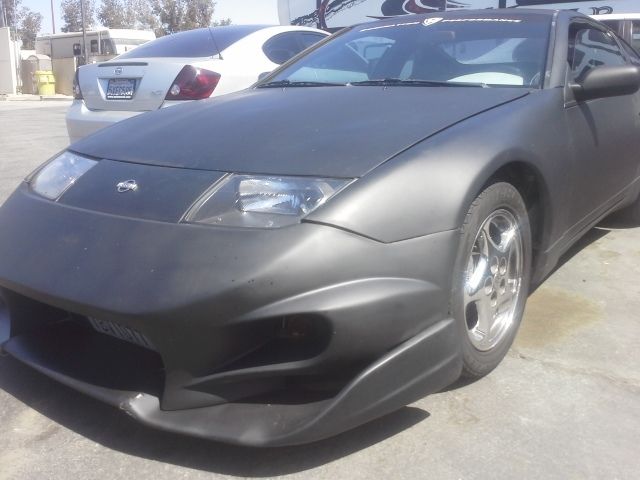 1991 Flat Black Nissan 300ZX Coupe