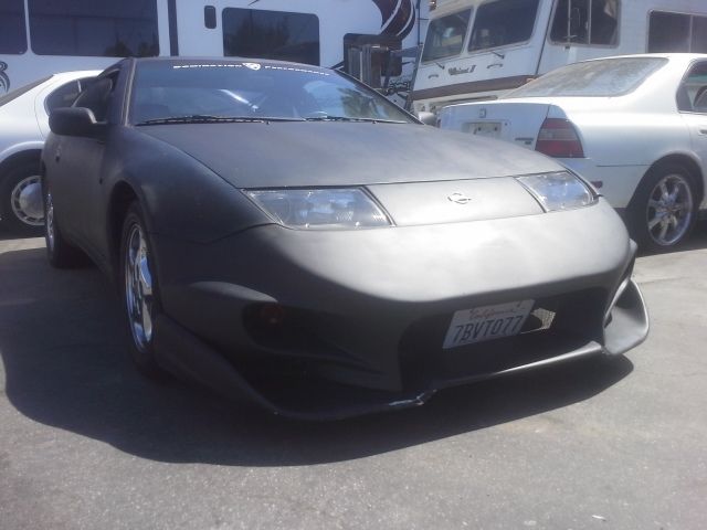 1991 Flat Black Nissan 300ZX Coupe