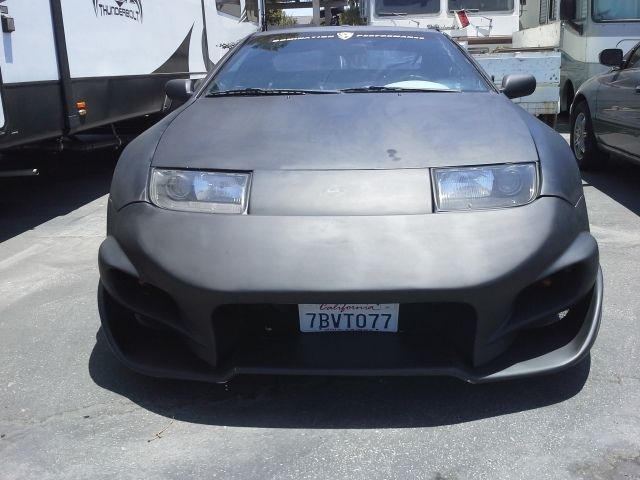 1991 Flat Black Nissan 300ZX Coupe
