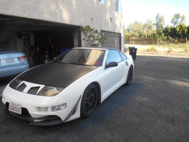 1991 White Nissan 300ZX Coupe