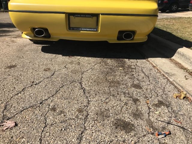 1991 Yellow Nissan 300ZX Hatchback