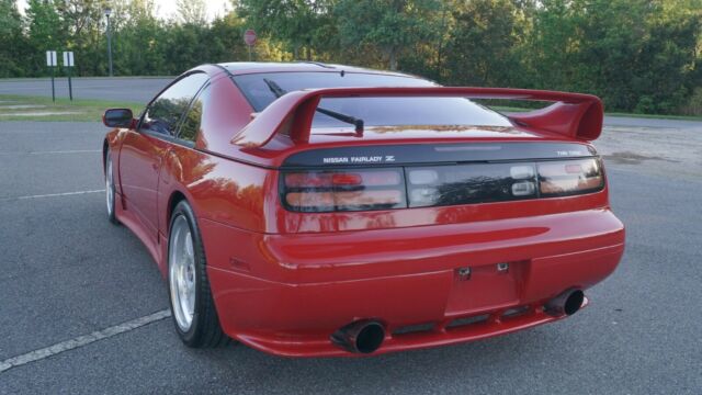 1991 Red Nissan 300ZX Coupe