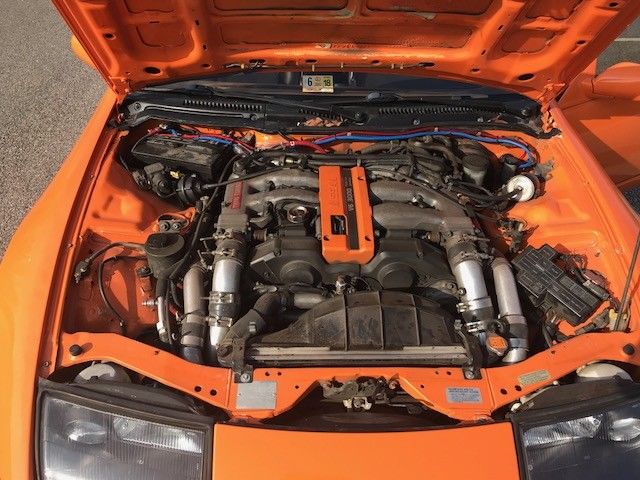 1991 Orange Nissan 300ZX