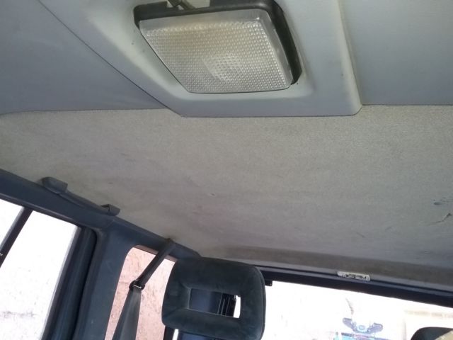 1991 blue/gray Nissan Pathfinder SUV