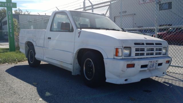 1991 White Nissan Other Pickups PICKUP