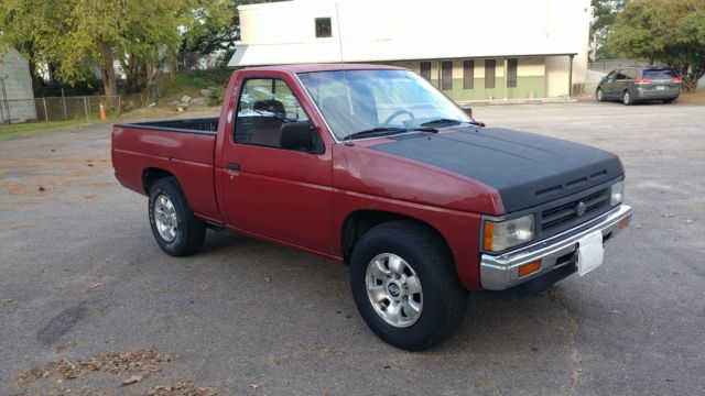 1991 Burgundy Nissan Other Pickups