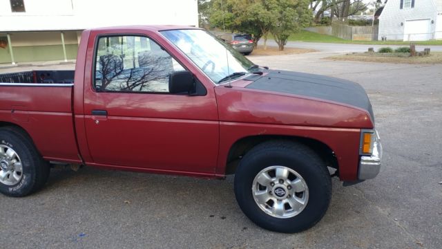 1991 Burgundy Nissan Other Pickups