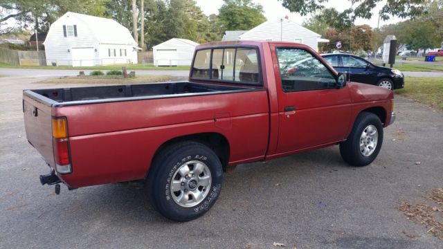 1991 Burgundy Nissan Other Pickups