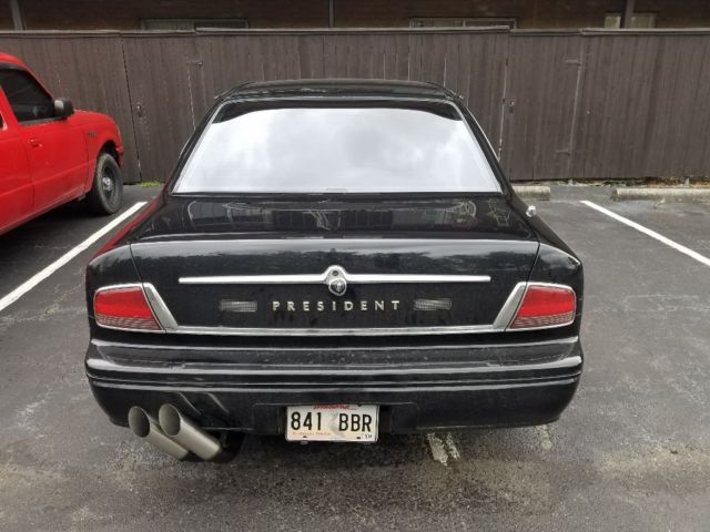 1991 Black Nissan President Sedan