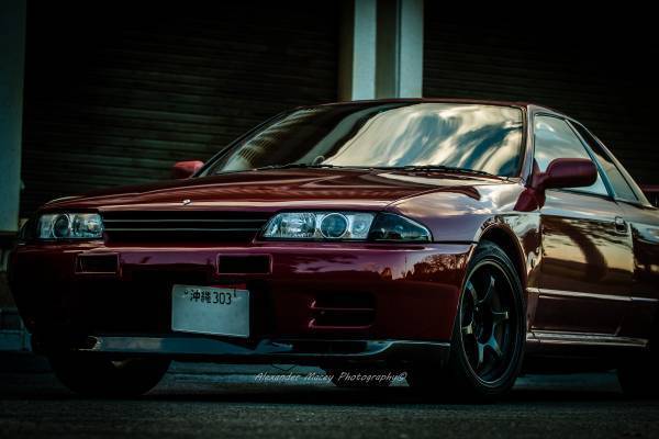 1991 Red Pearl Metallic Nissan GT-R Coupe
