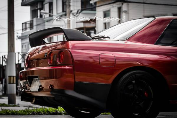 1991 Red Pearl Metallic Nissan GT-R Coupe