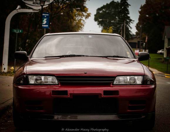 1991 Red Pearl Metallic Nissan GT-R Coupe