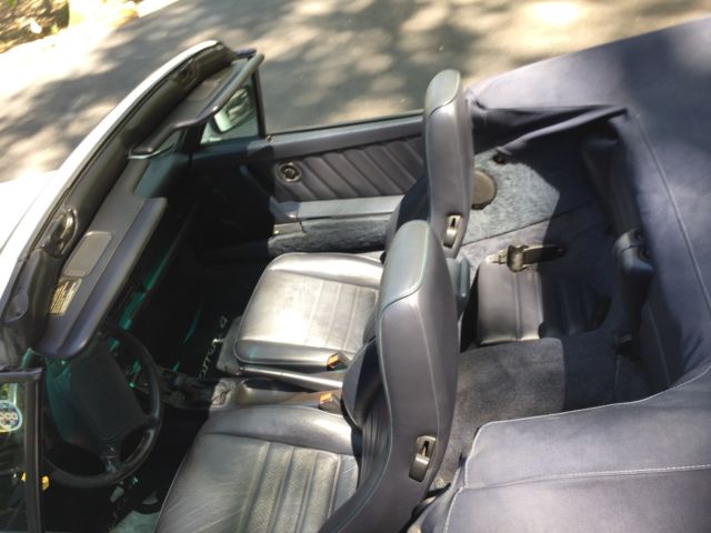 1991 White Porsche 911 Cabriolet