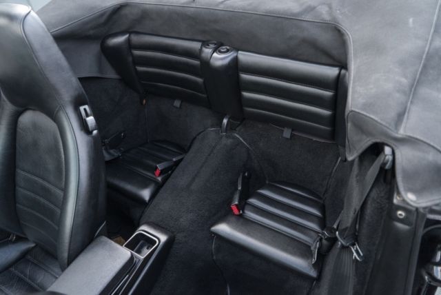 1991 Black Porsche 911 Convertible