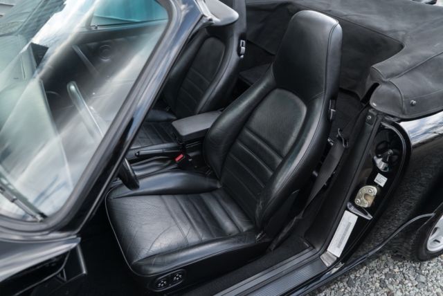 1991 Black Porsche 911 Convertible
