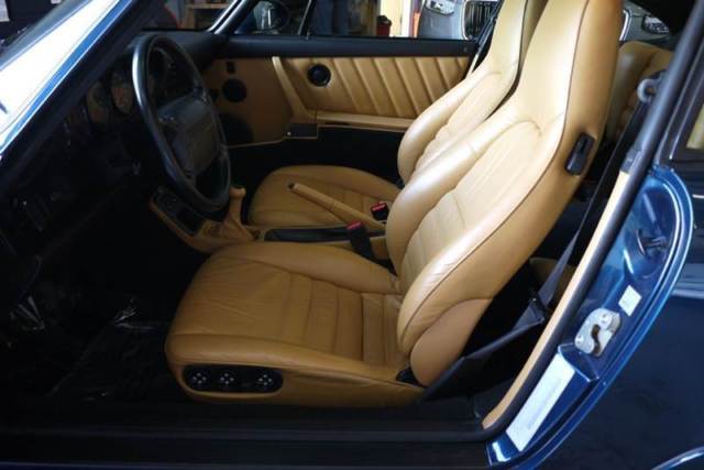 1991 Green Porsche 911 Coupe