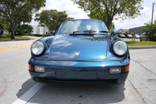 1991 Green Porsche 911 Coupe