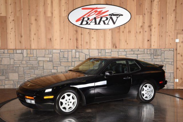 1991 Black Porsche 944 S2 2DR COUPE S2