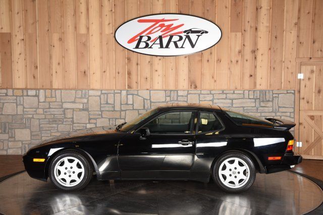 1991 Black Porsche 944 S2 2DR COUPE S2