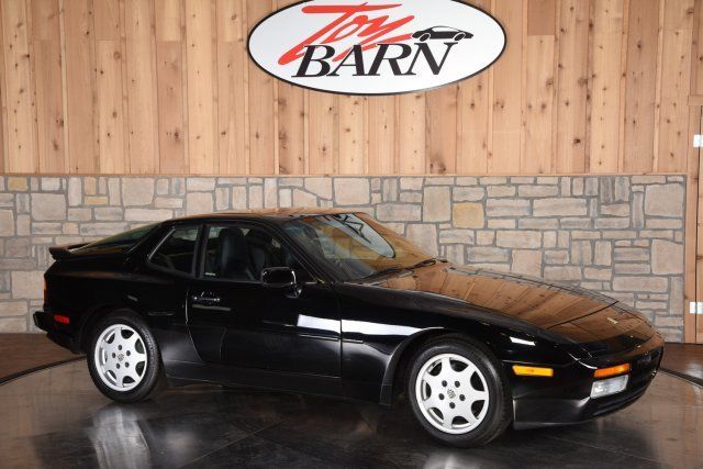 1991 Black Porsche 944 S2 2DR COUPE S2